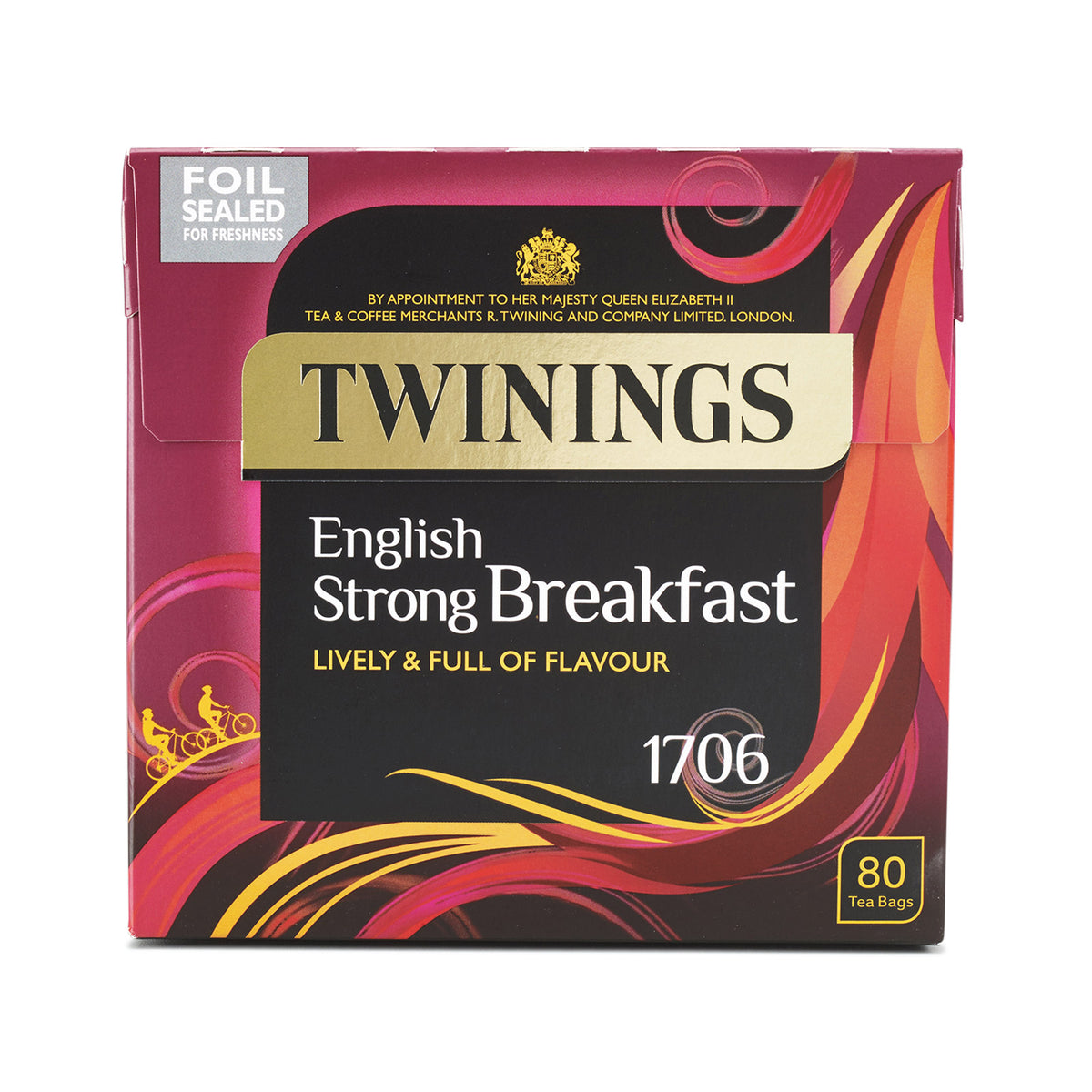 Strong English Breakfast Teabag 1x4x80 100017766
