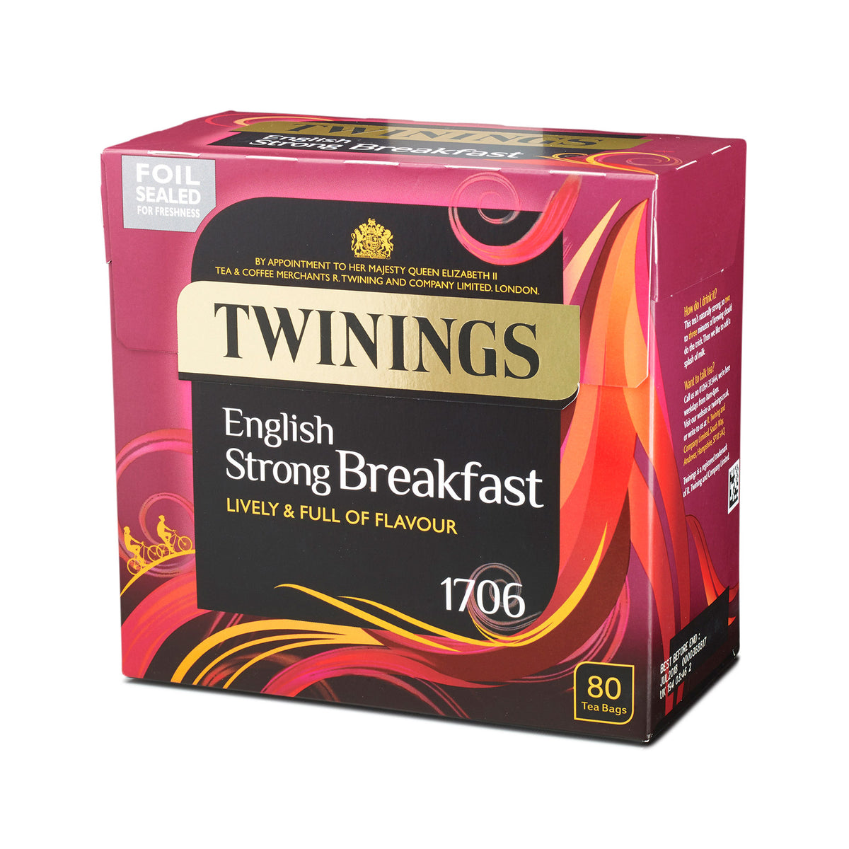 Strong English Breakfast Teabag 1x4x80 100017766