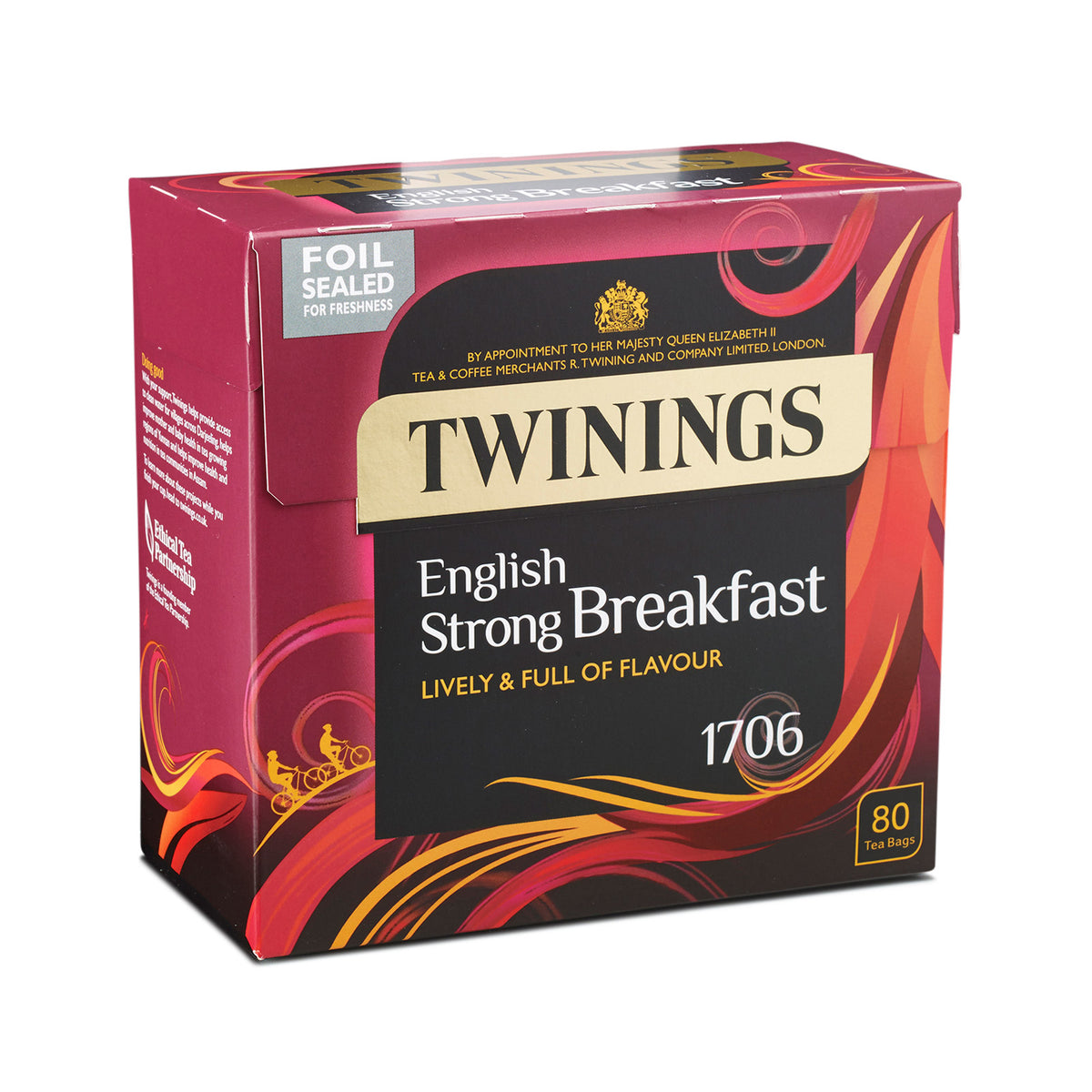 Strong English Breakfast Teabag 1x4x80 100017766