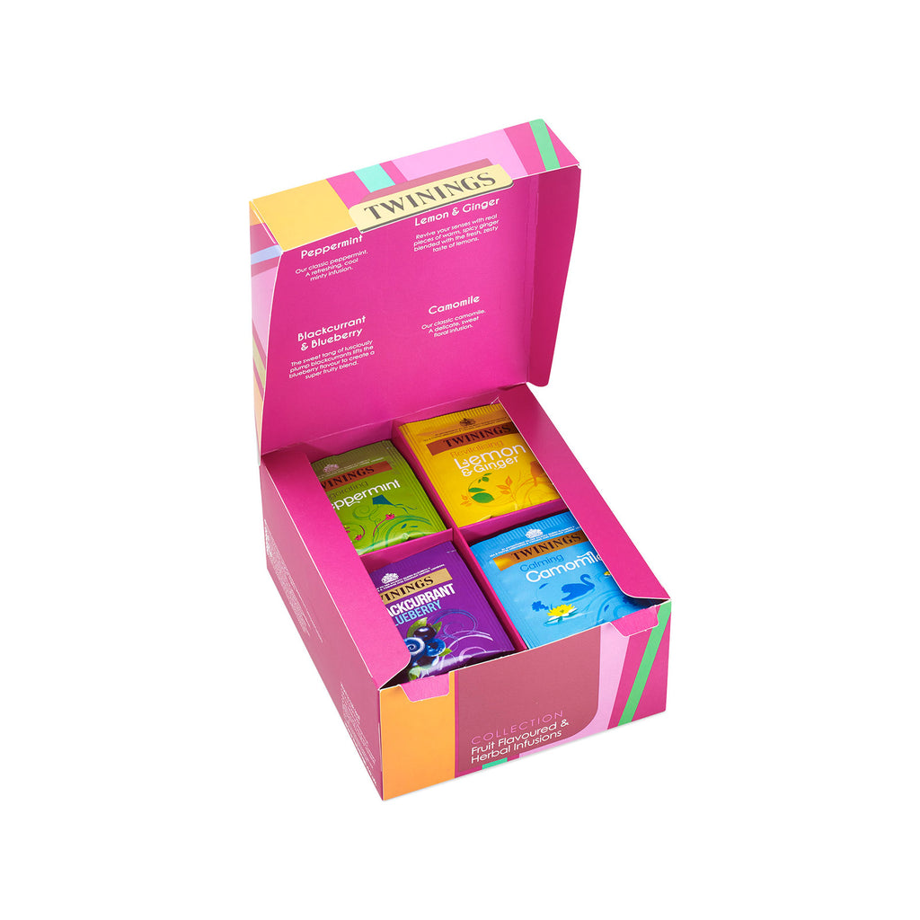 Twinings Collection Fruit Flavoured & Herbal Infusions - 10 x 40 Envelopes - 100015216