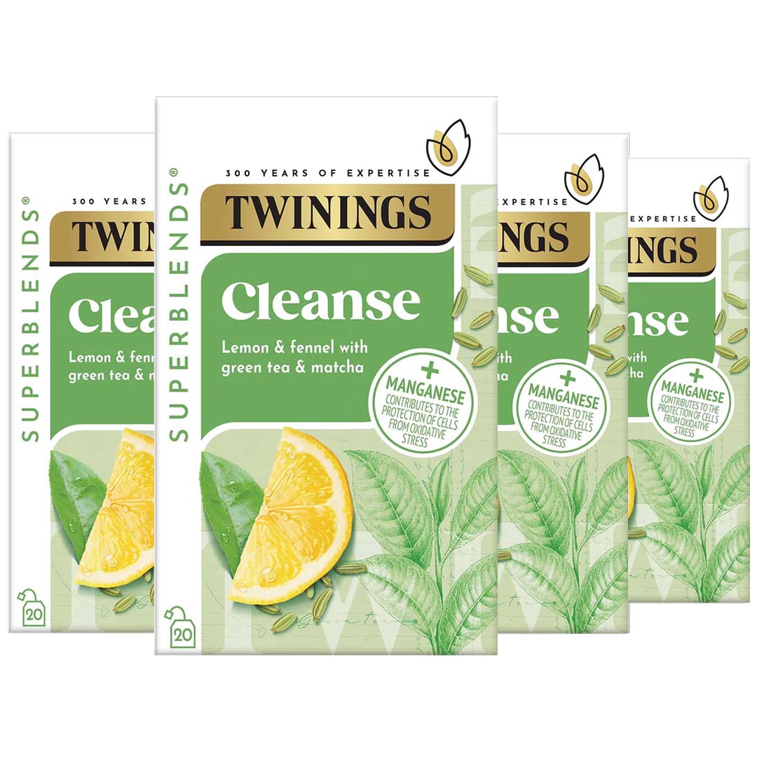 Superblends Cleanse Matcha 1x4x20 Envelopes 100018031