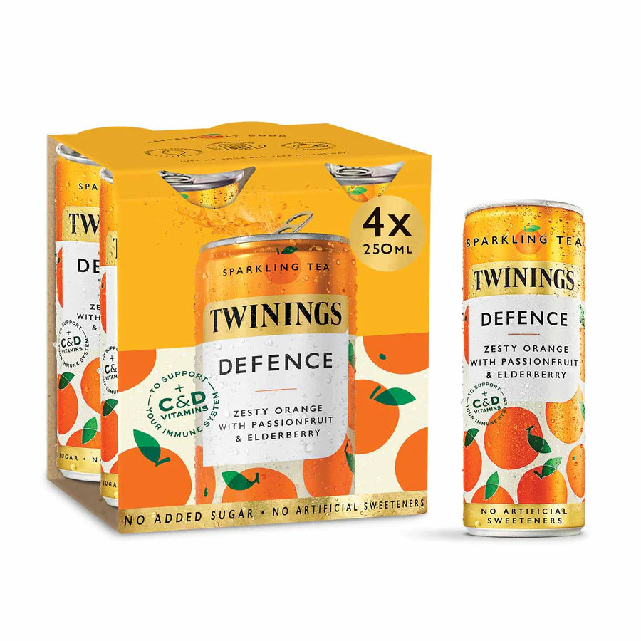 Twinings Sparkling Tea Defence 4 Pack - 6x4x250ml 110001687
