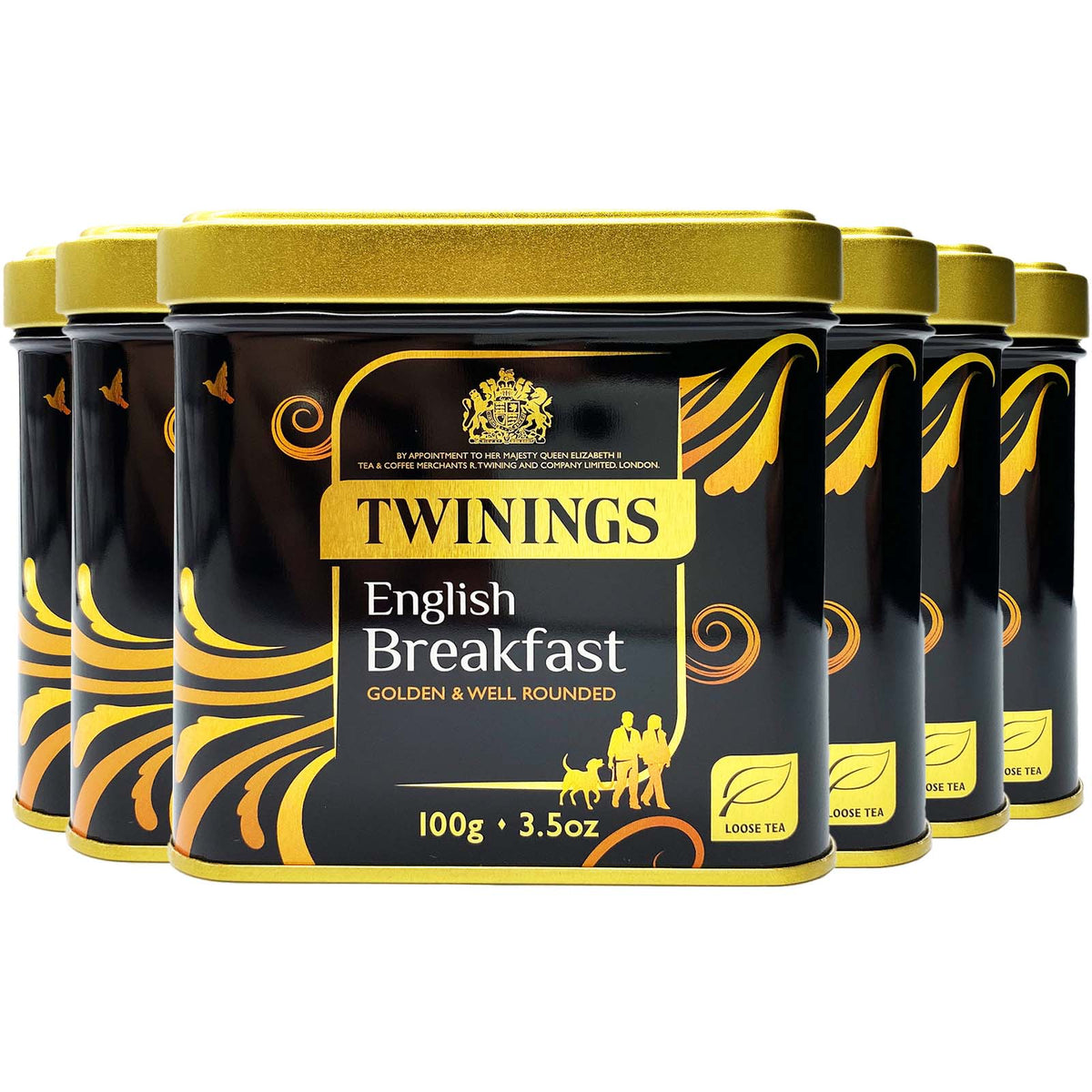 English Breakfast Loose Tea Tin 1x6x100g 100009005