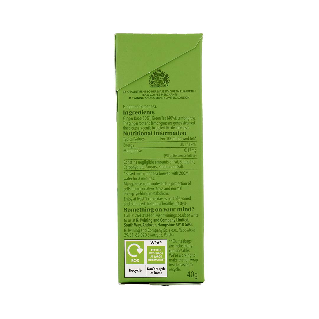 Green & Ginger 1x4x20x2g 100017939