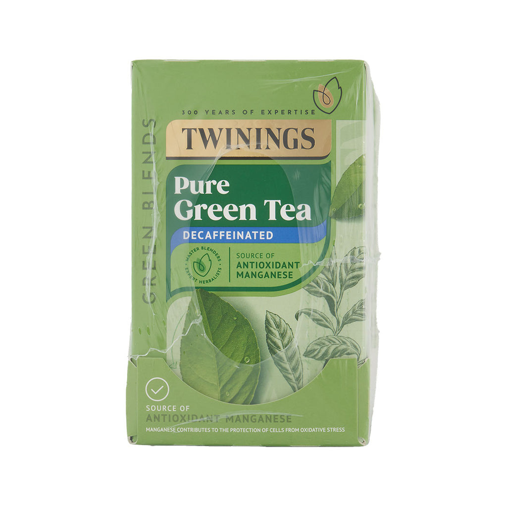 Pure Green Decaffeinated Tea Teabag 1x4x20 100017937