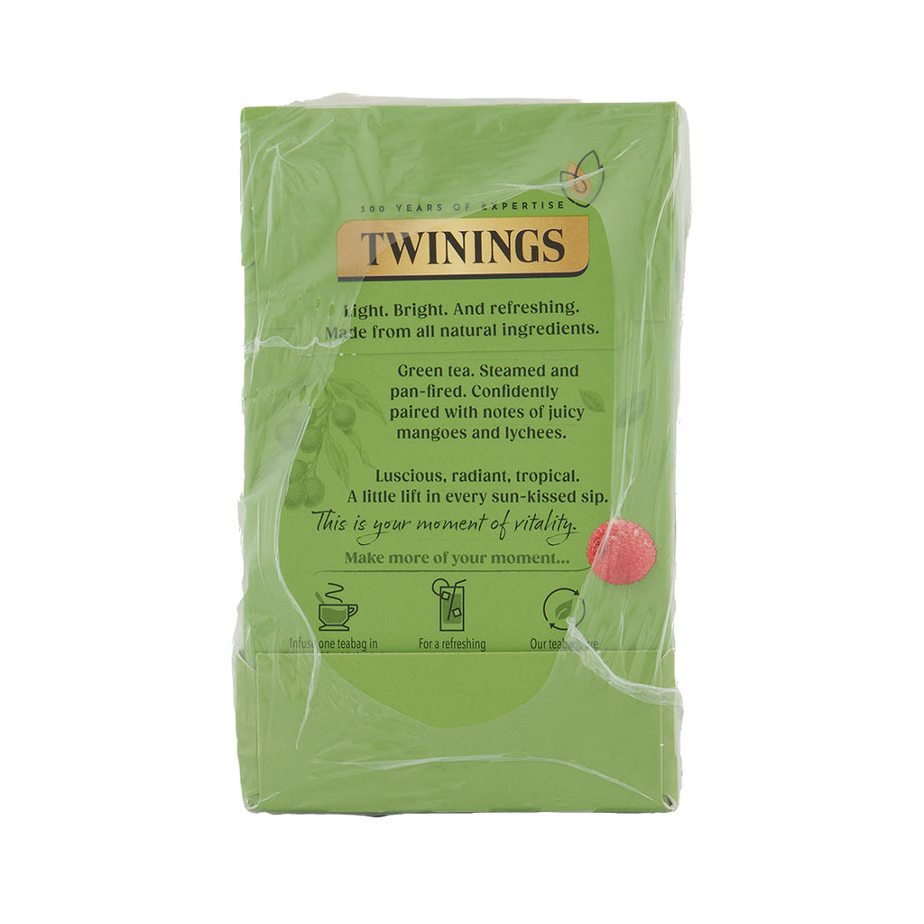 Mango & Lychee Green Tea Teabag 1x4x20 100017940