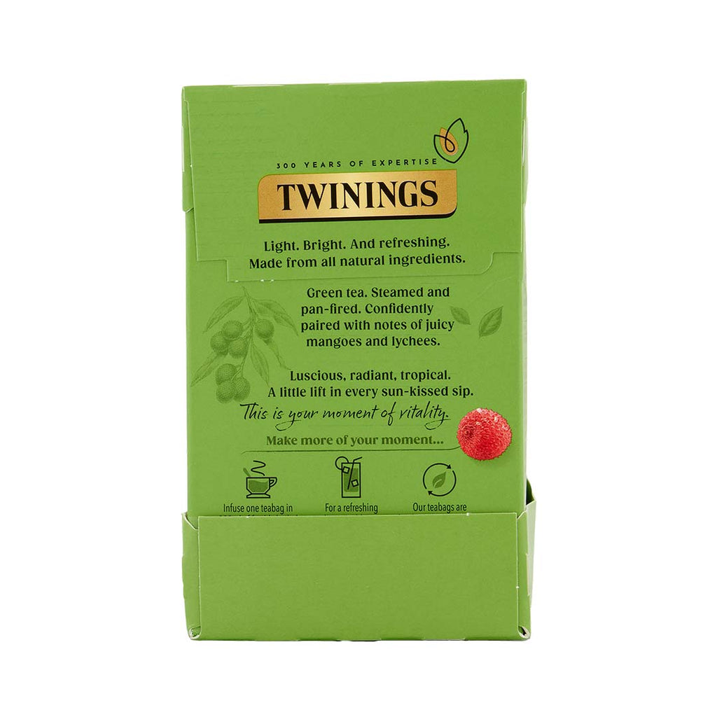 Mango & Lychee Green Tea Teabag 1x4x20 100017940