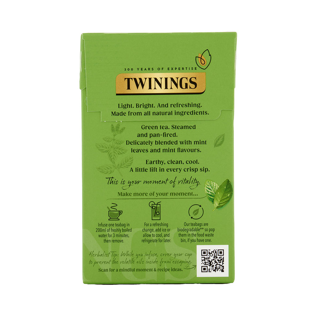 Mint Green Tea Teabag 1x4x20 100017938