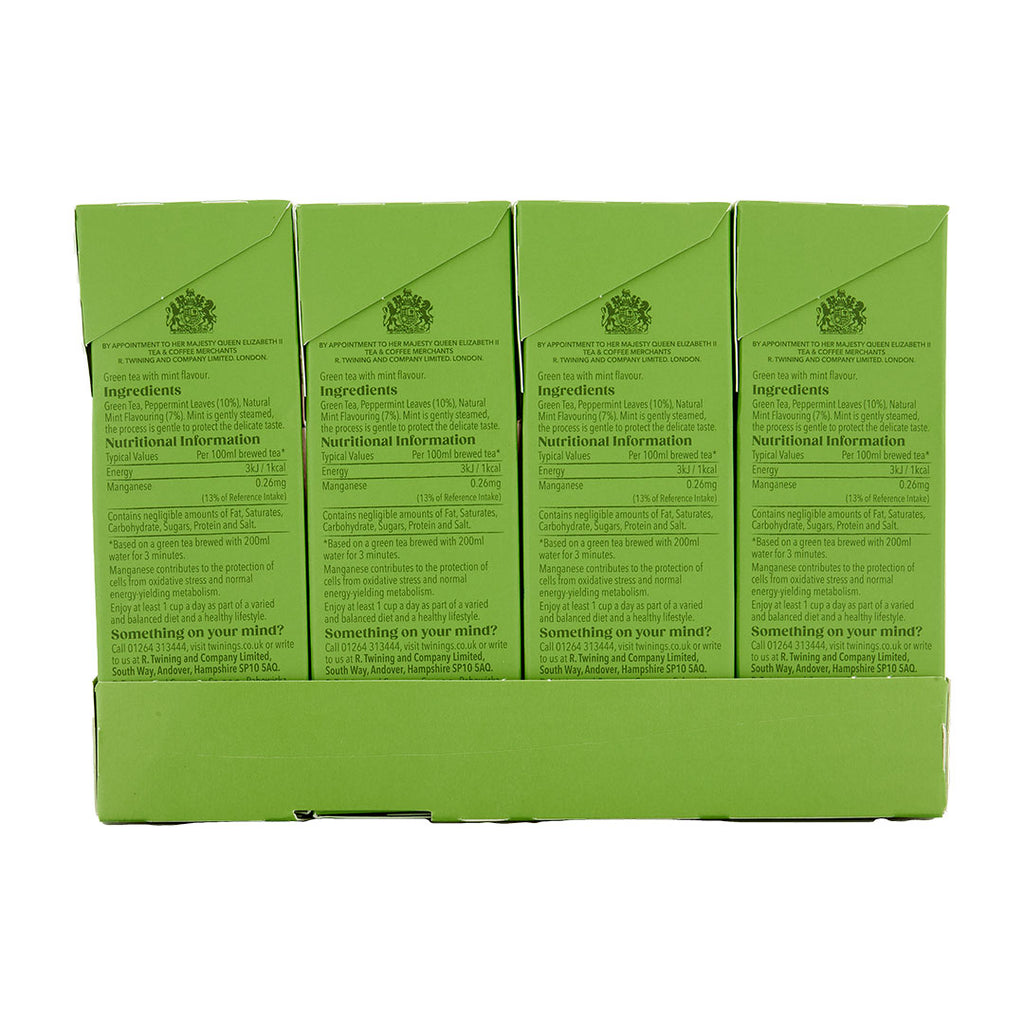 Mint Green Tea Teabag 1x4x20 100017938