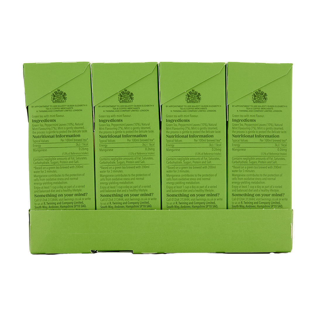 Mint Green Tea Teabag 1x4x20 100017938