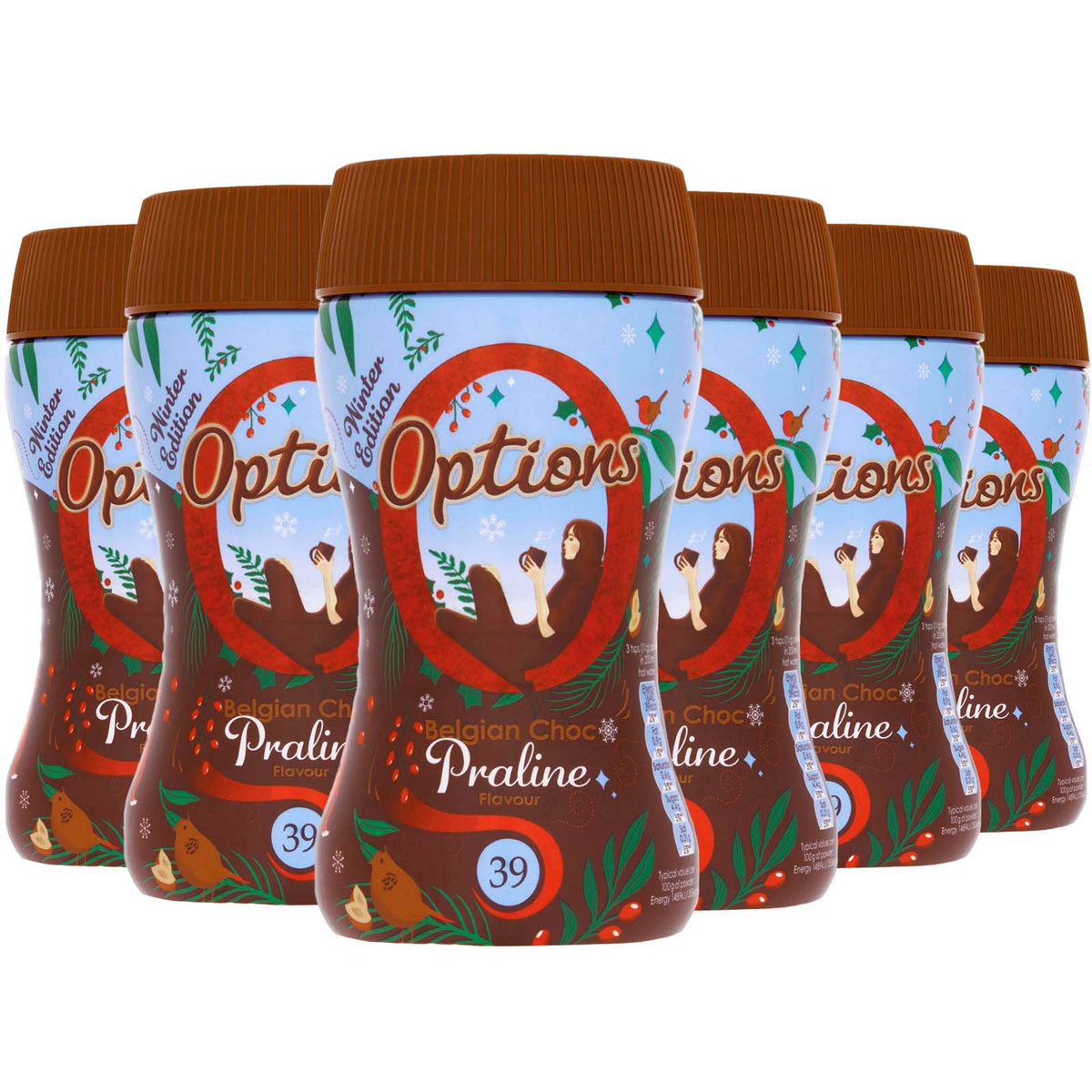 Options Belgian Chocolate Praline Jar 1x6x220g 110000133