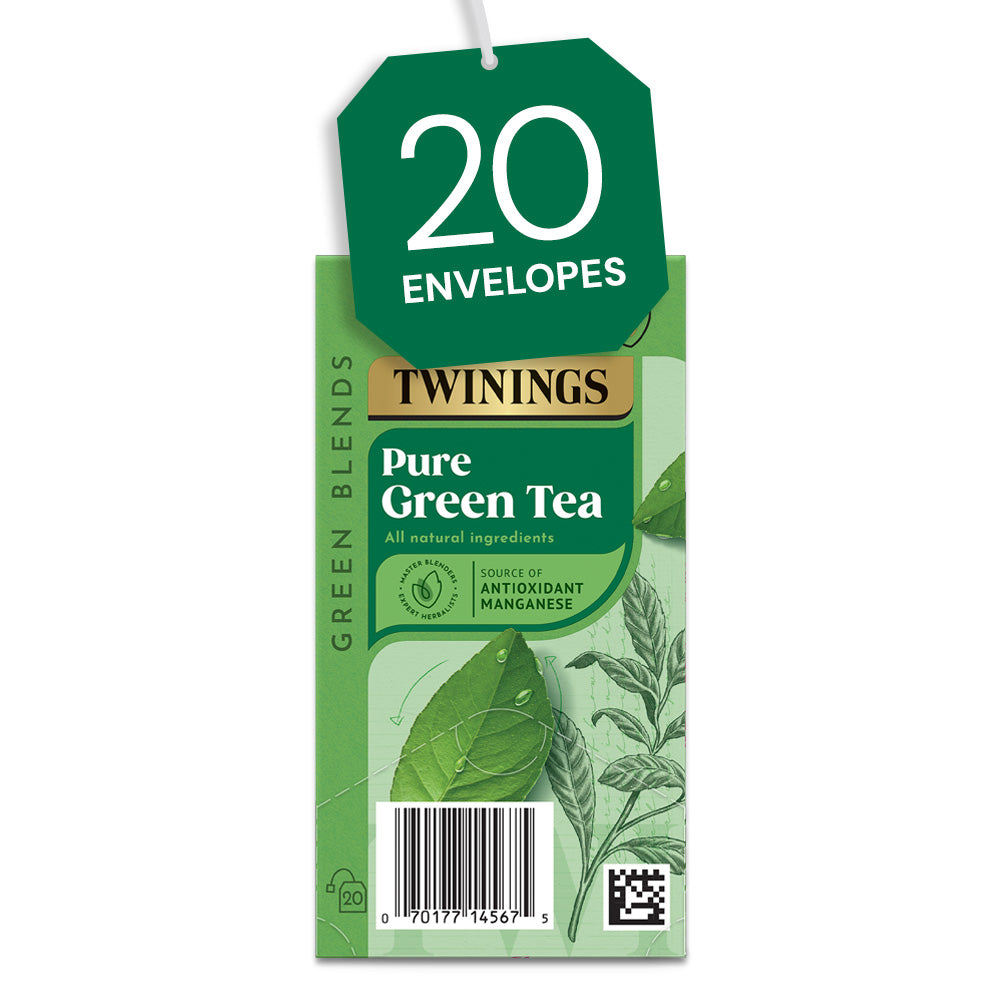 Twinings Pure Green Enveloped Tea Bags 1x12x20 100017960