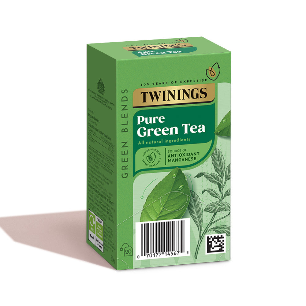 Twinings Pure Green Enveloped Tea Bags 1x12x20 100017960