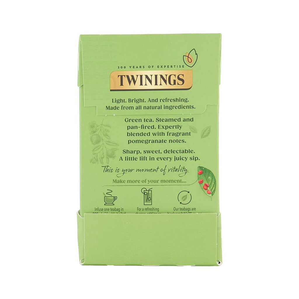 Pomegranate Green Tea Teabag 1x4x20 100017941