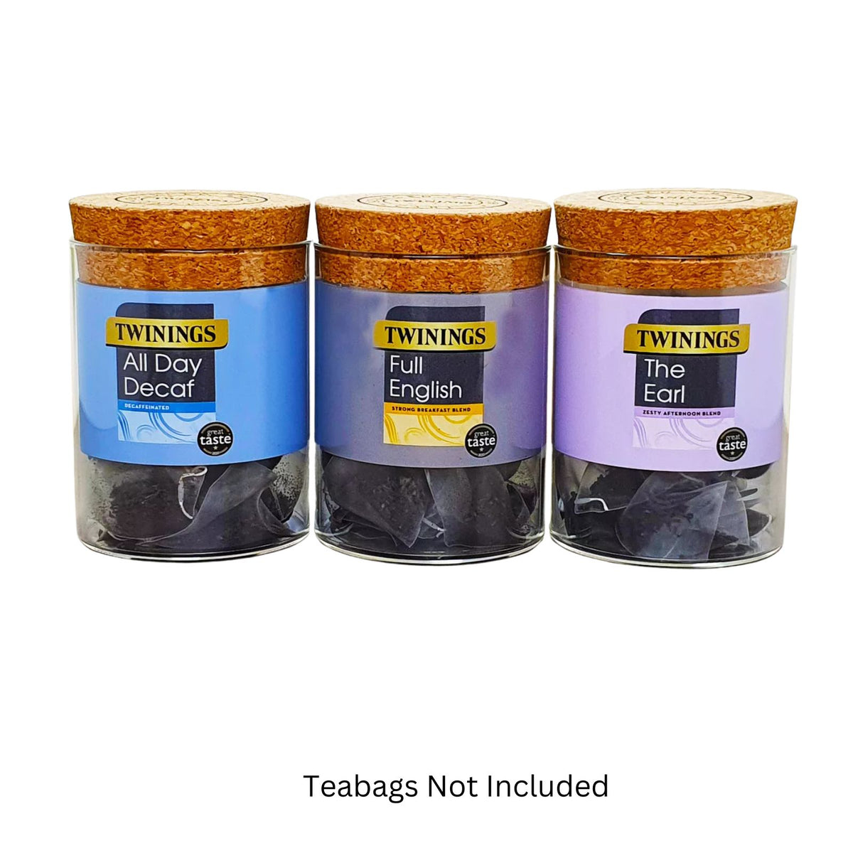 Twinings Mesh Jars with labels x 3 400016522