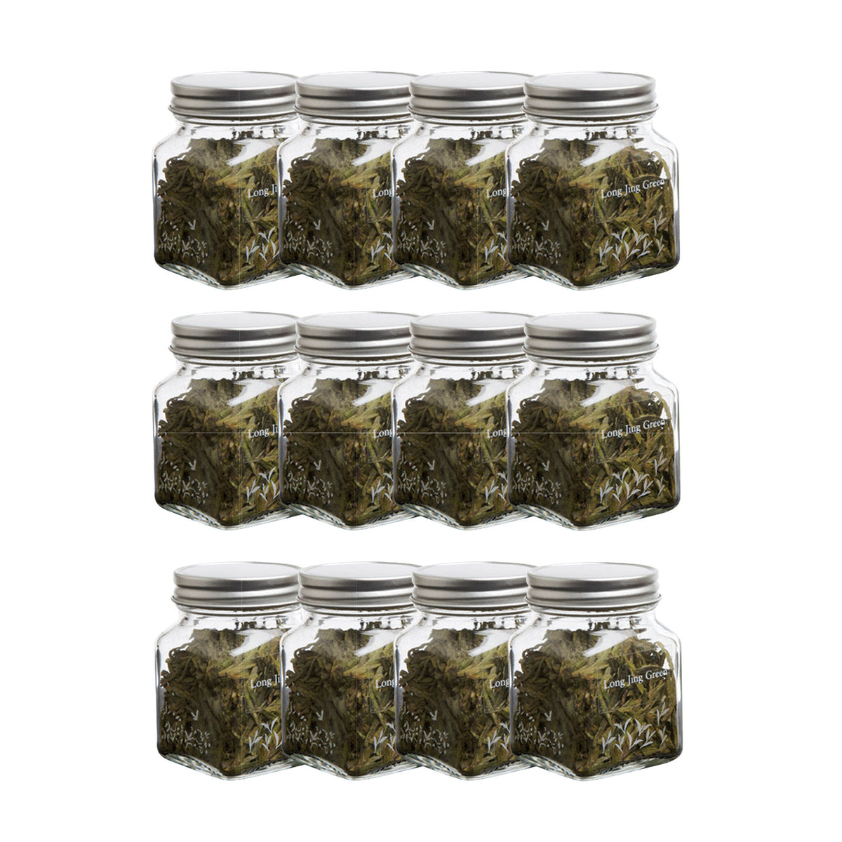 Small Glass Jars for Loose Tea 1x12 400007437