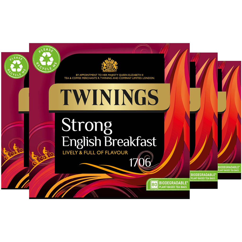 Strong English Breakfast Teabag 1x4x80 100017766