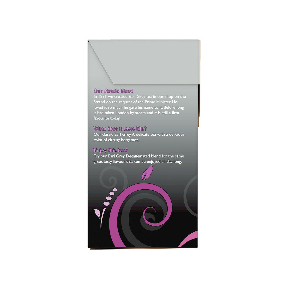 Earl Grey Teabag 1x4x80 110001726