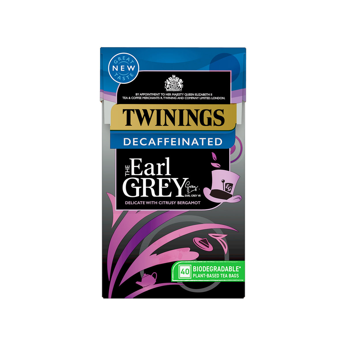 Earl Grey Decaffeinated Teabag 1x4x40 100017751