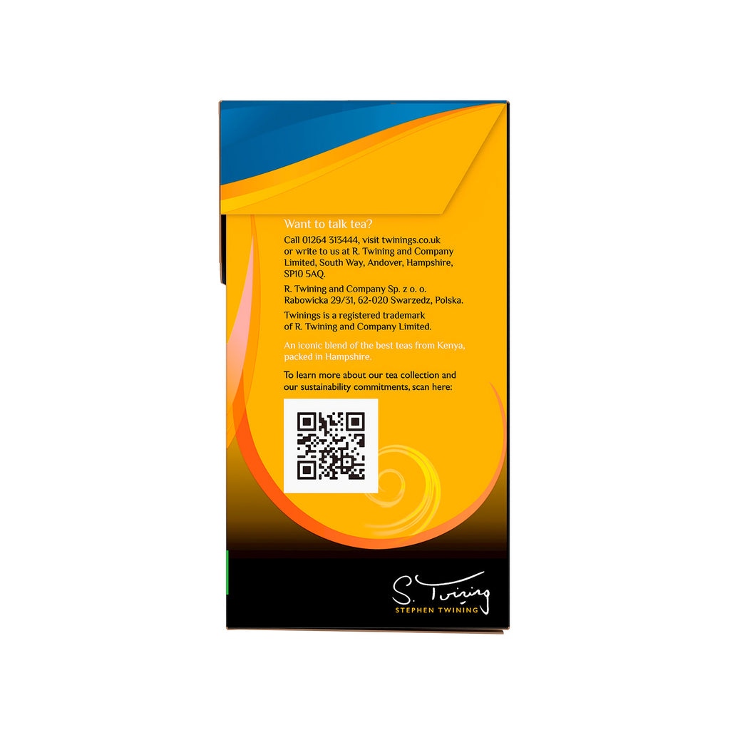 English Breakfast Decaffeinated Teabag 1x4x40 100017757