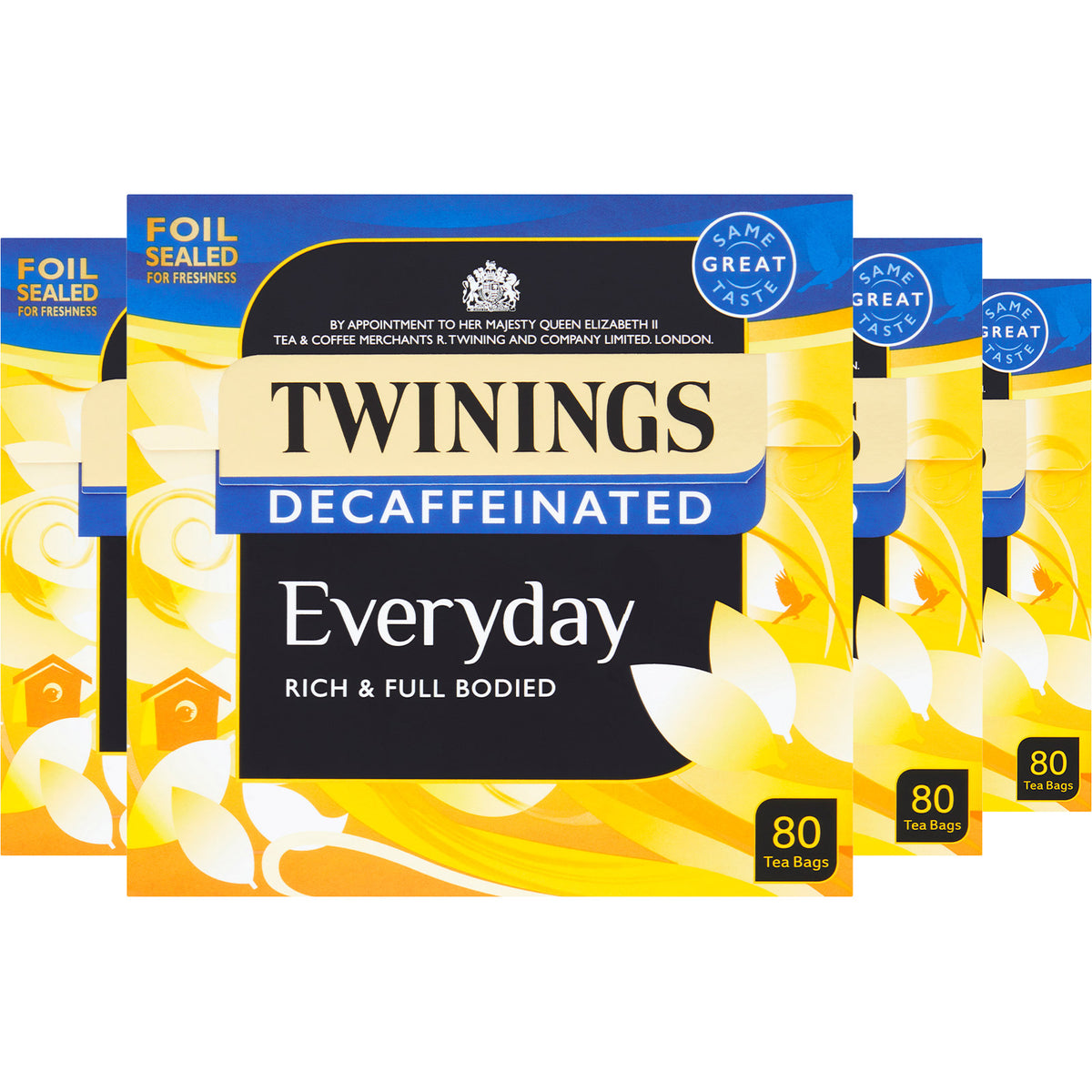 Everyday Decaffeinated Teabag 1x4x80 100017764