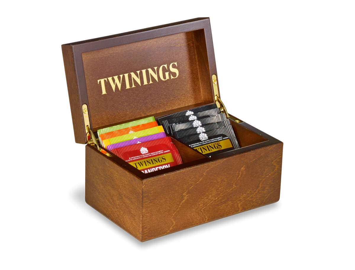 Twinings 2 Compartment Box Wooden 400010103