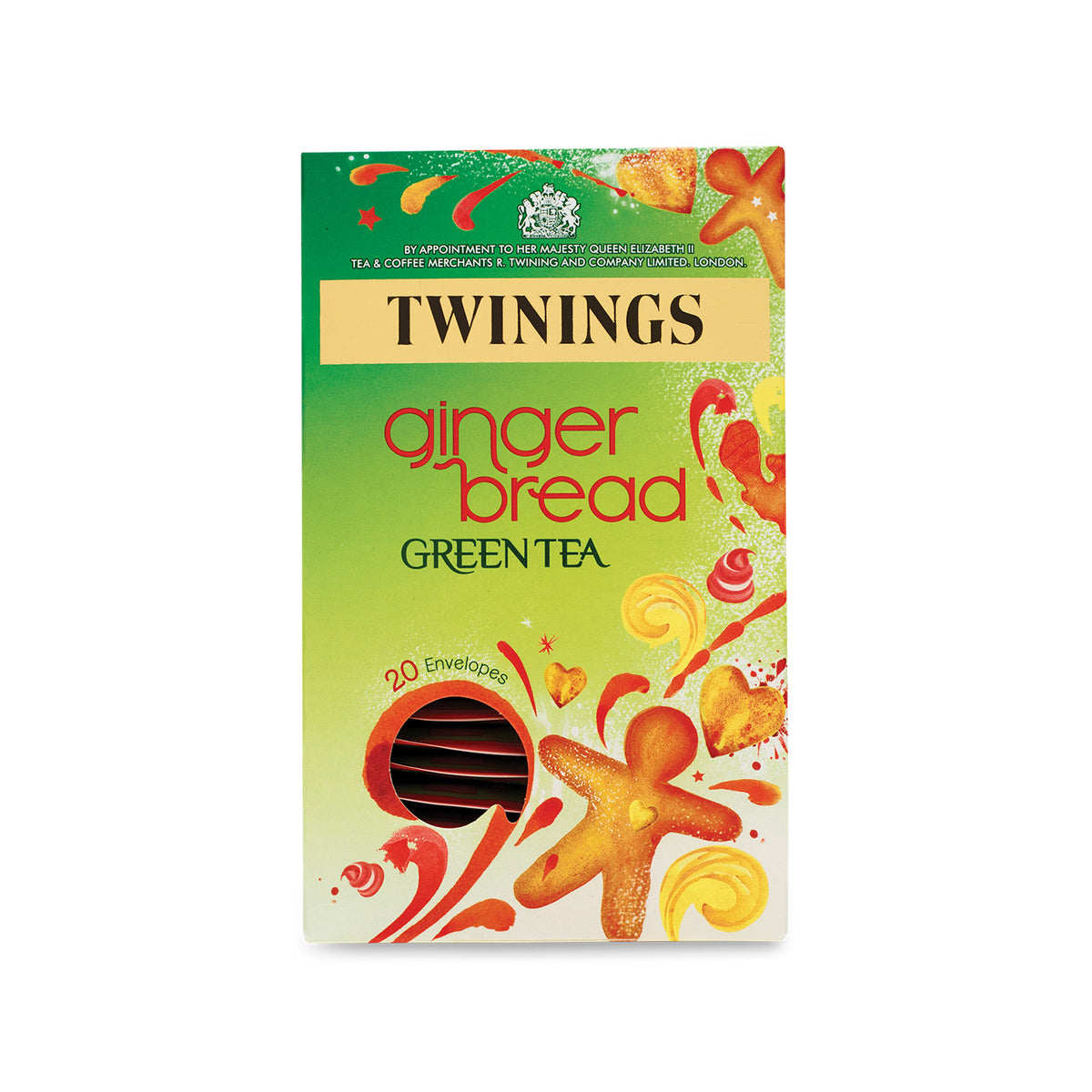 Green Gingerbread Indulgence Envelope 1x4x20 100011485