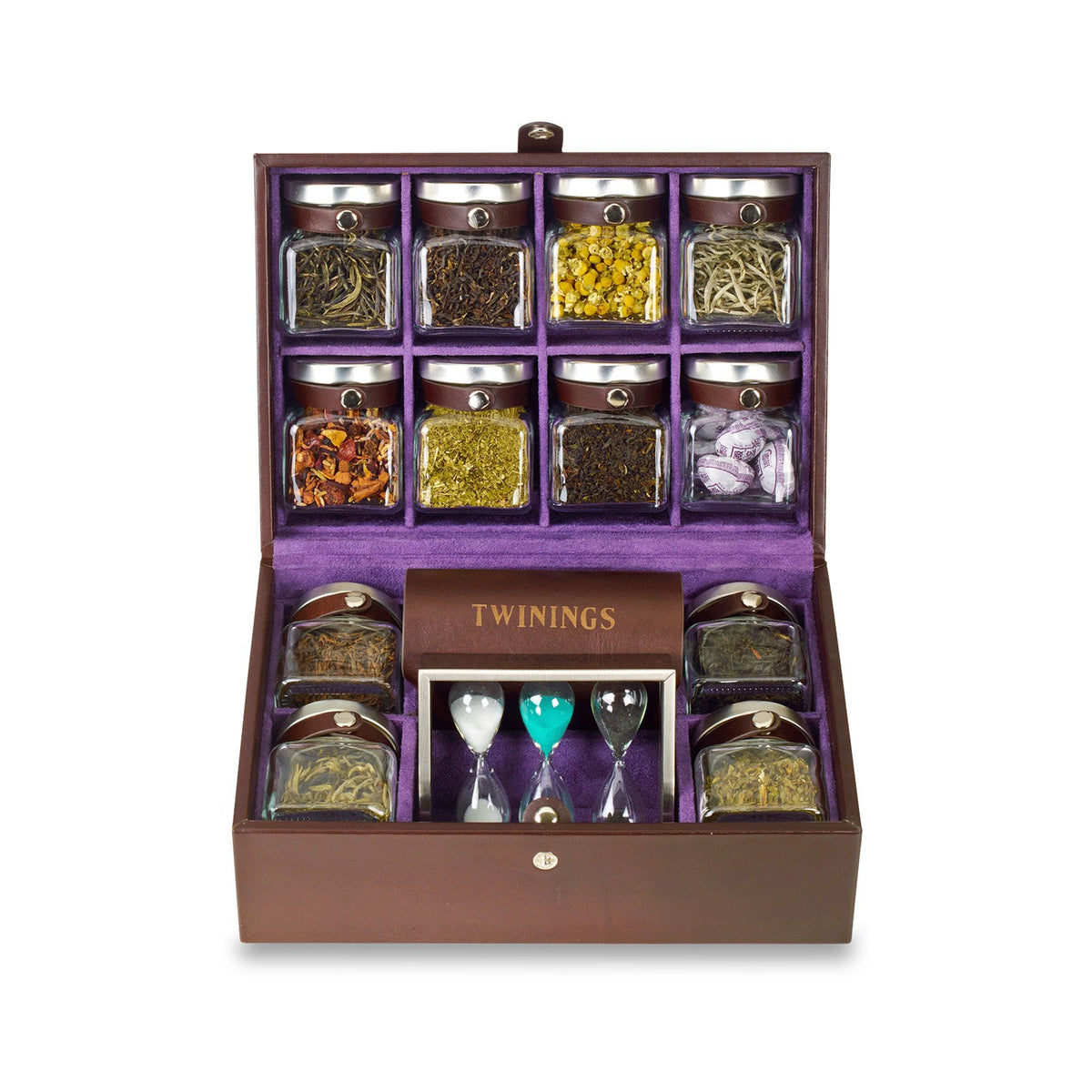 Leather Loose Tea Compartment Box 400007384