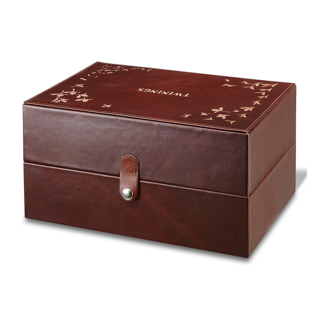 Leather Loose Tea Compartment Box 400007384