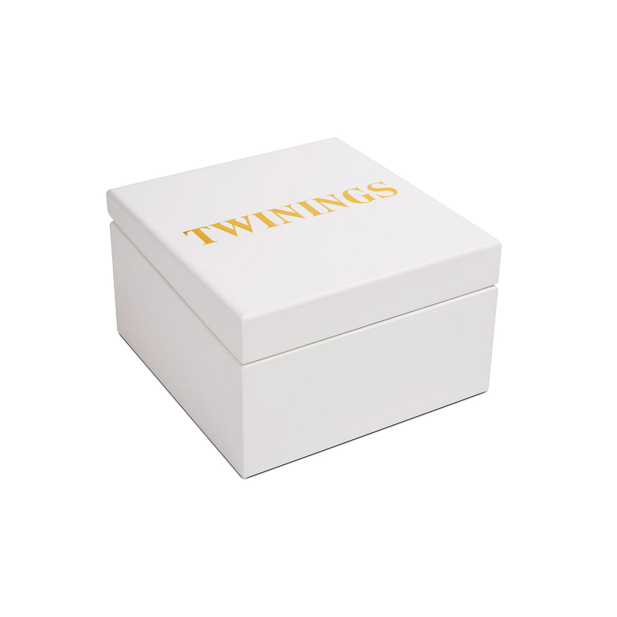 Twinings White Superblends 4 Compartment Box Wooden 400016110