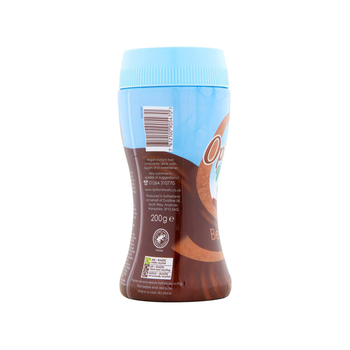 Options Vegan Belgian Hot Chocolate 6x200g 102188206