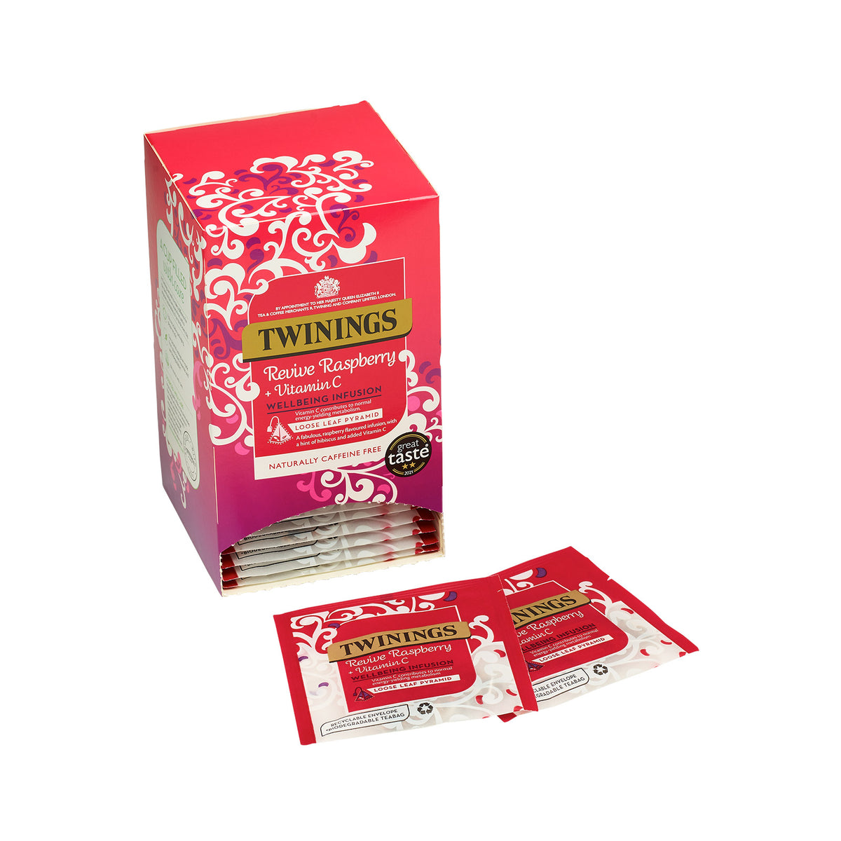 Revive Raspberry & Vitamin C Pyramid Bags 1x4x15 100016869