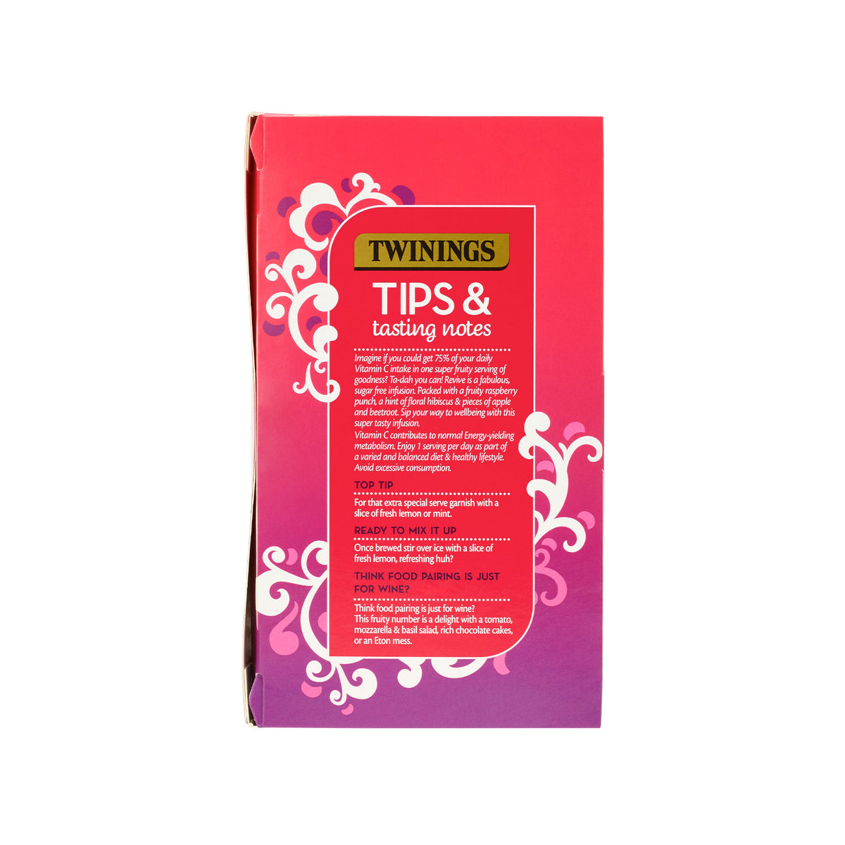 Revive Raspberry & Vitamin C Pyramid Bags 1x4x15 100016869