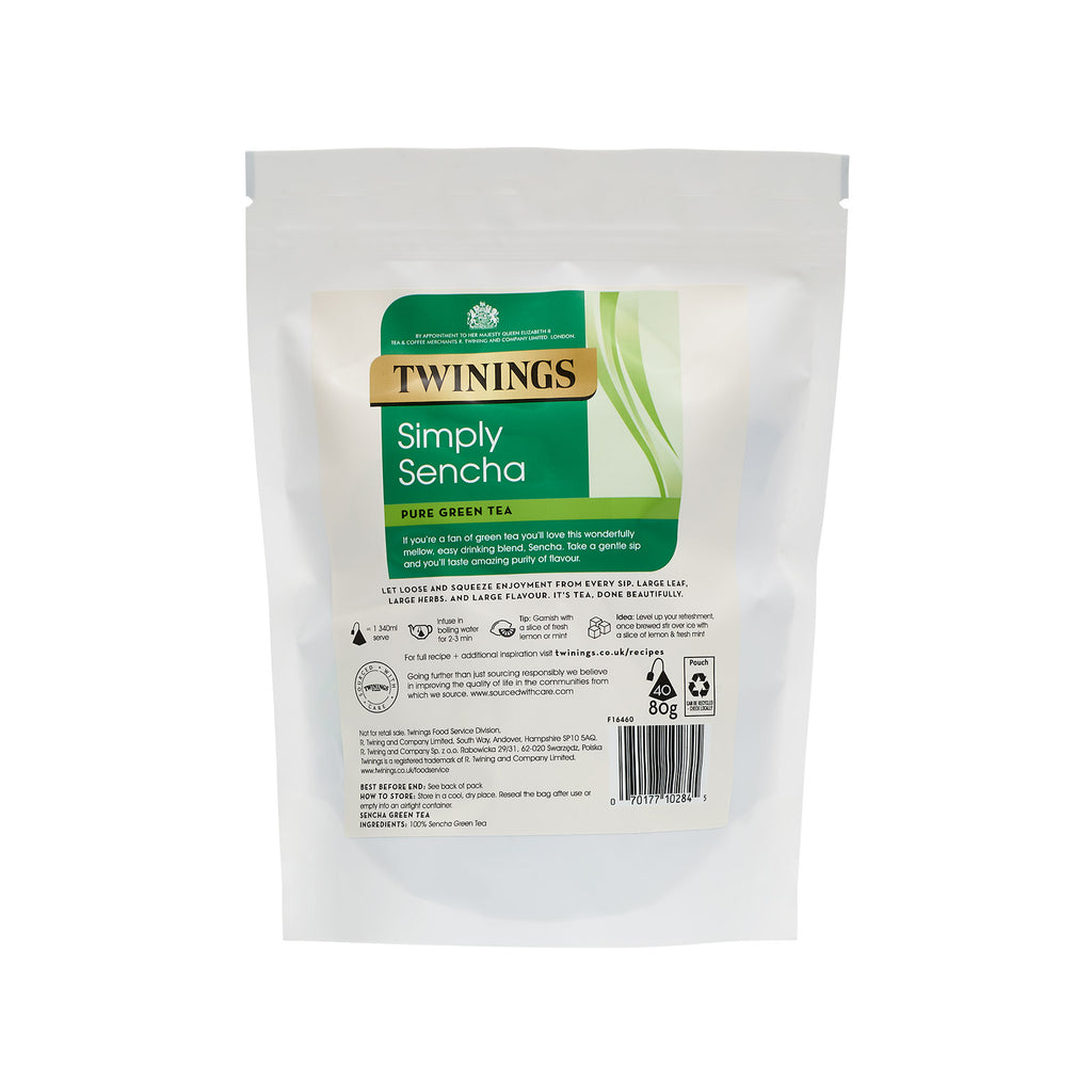 Simply Sencha Pyramid Bag NON ENVELOPED 1x2x40 100016460