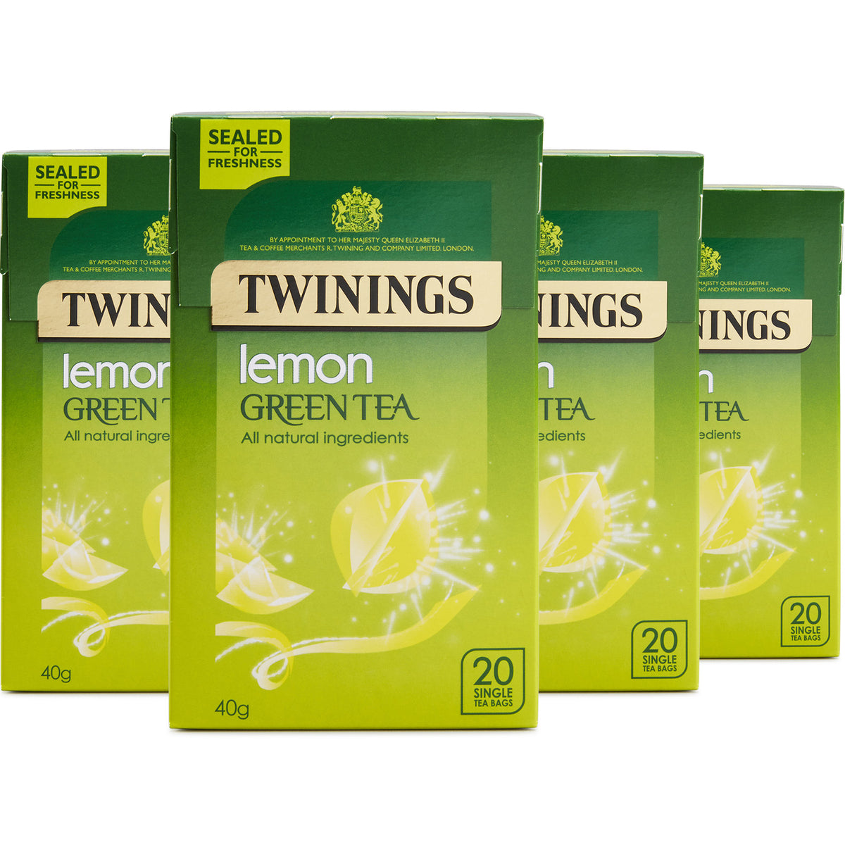 Lemon Green Tea Teabag 1x4x20 100017936