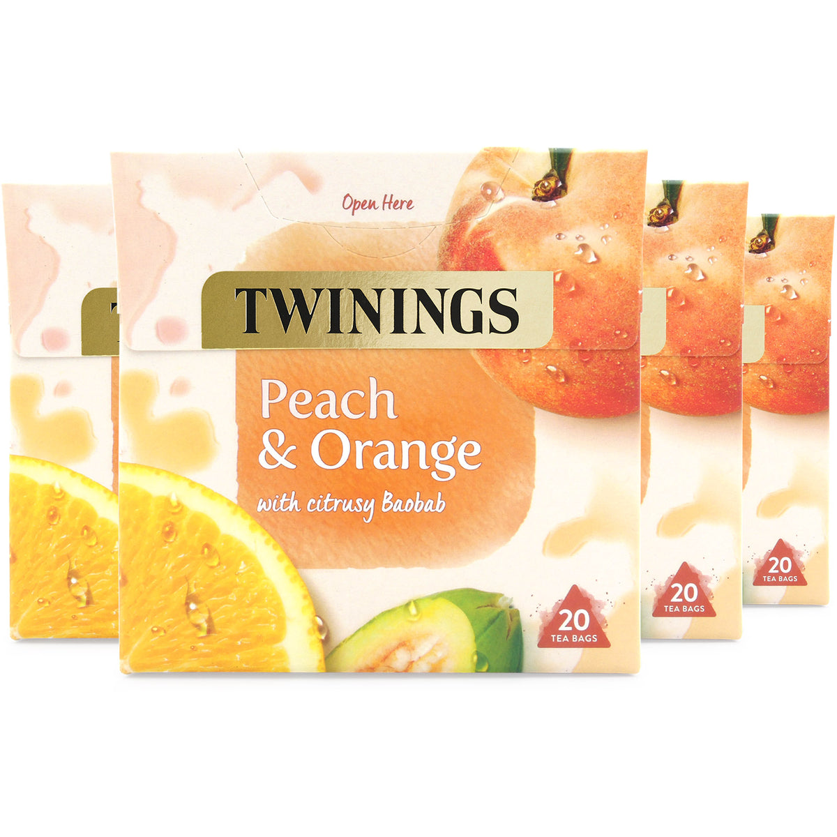 Peach & Orange 1x4x20 100016025